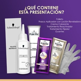 Palette Tinte para cabello Color Creme Rubio Oscuro 6-0, 50 ml