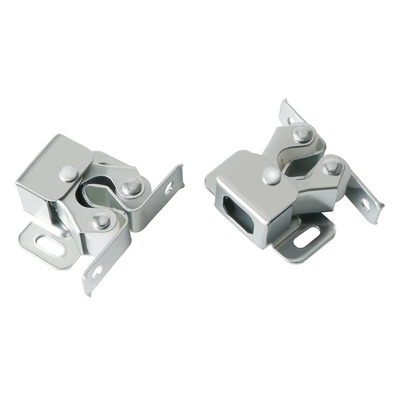 Alise Cabinet Door Latch,Cupboard Closet Doors Catch Closer Double Ball
