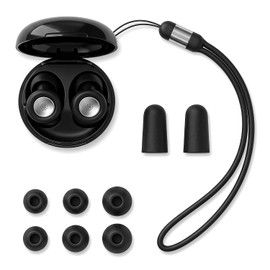 Tapones Auditivos para Dormir, Reducción de Ruido 45 dB, Tapones para Oídos Concierto, Ear Plugs Lavable y Reutilizable,Adecuado para Descanso, Estudio, Viajes y Personas Sensibles al Ruido.