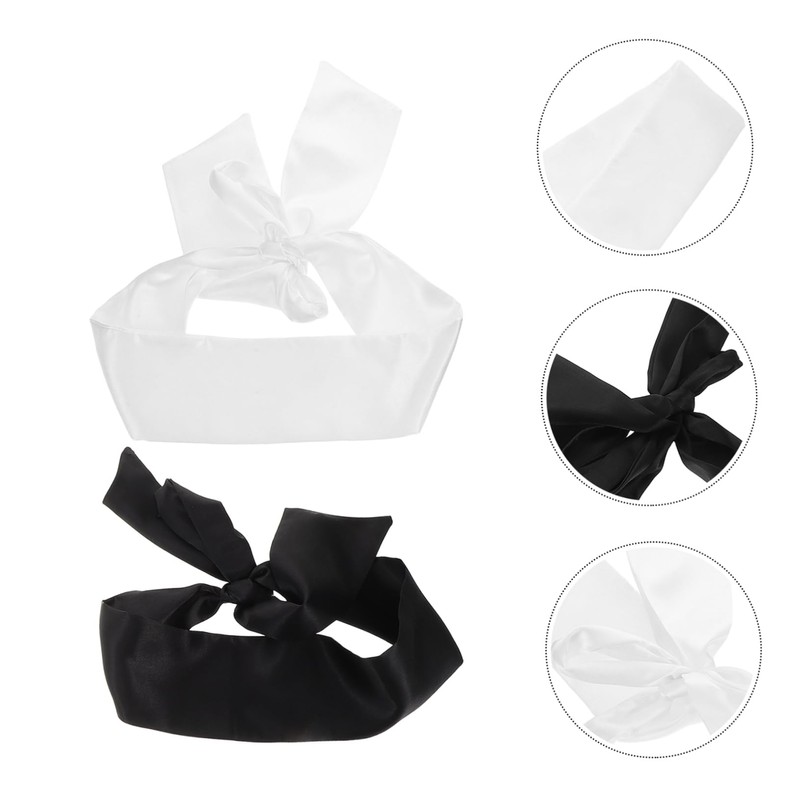 Beavorty 2pcs Silk Sleep Mask: Silk Eye Sleeping Mask Adjustable