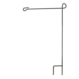 Large Iron Flag and Banner Stand