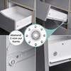 Stahlia (1 Pair) Drawer Runners 350 mm Partial Extension Roller