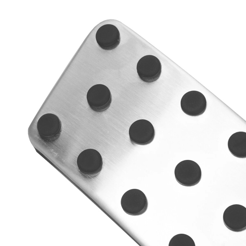 SHENKENUO Silver No Drilling Gas Brake Foot Pedal Cover AT