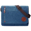 Bolsa de mensajero de lona clásico para hombres y mujeres,