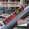 15.7" Digital Level with Backlit LCD Display, High-Precision ±0.1° Magnetic