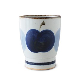 Hasamiyaki CtoC Japan Tea Cup Apple Large Diameter 2.9 x Height 3.5 inches (7.3 cm) x Height 3.5 inches (210 cc)