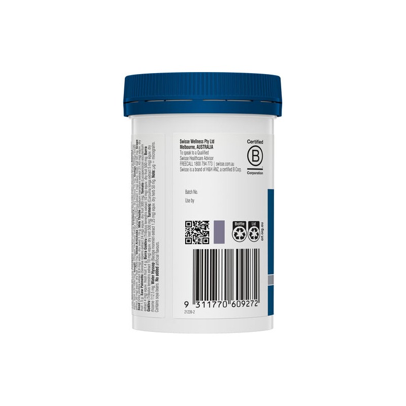 Swisse Ultivite Men's 50 + Multivitamin 90 Tablets