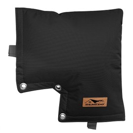 Backflow Preventer Insulation Cover - Water Pipe Insulation Sprinkler Cover for Outside - Insulated Backflow Cover Pouch for Irrigation Back Flow Valve in Winter or Sun Exposure (24"W x 24"H, BLACK)