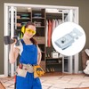 PATIKIL Bifold Door Hardware, 0.7 Inch Locking Device Bi-Fold Door