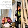 unel Hanging Handbag Storage Organiser (2 Pack), Each Hanger Holds