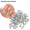 X AUTOHAUX 100 Pcs M6x1 Grease Nipple Fitting Straight 180