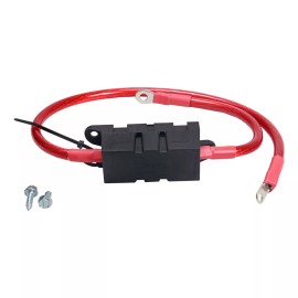 PA Performance 4-Gauge 30” Alternator Power Wire Kit With 200 AMP Fuse Universal