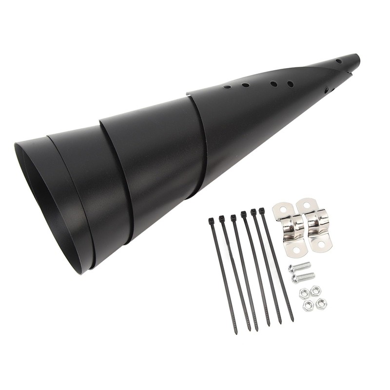 Squirrel Baffle, Effective Protection, Plastic Pole Mount, Wrap Around Squirrel