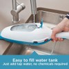 BLACK+DECKER Steam Mop, White (HSM13E1)