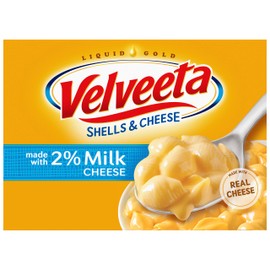Velveeta Shells and Cheese with 2% Milk Cheese Meal (12 oz Box)