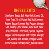 DAVID Frank's RedHot Flavored Salted & Roasted Jumbo Sunflower Seeds,