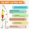 Catfish Float Rigs Santee Rig Catfishing Tackle Floats with Rattles