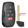 keymalll 2 231451-3041 Smart Remote Key Fob for Toyota RAV4