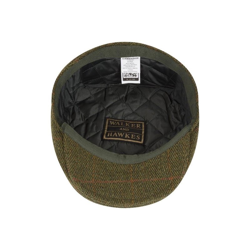 WALKER AND HAWKES - Green Sage Premium Derby Tweed Teflon