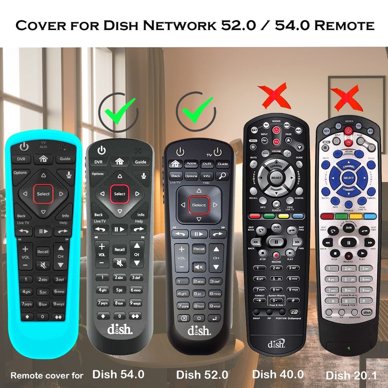 3 Pack Cover for Dish Network Remote, Case for Dish