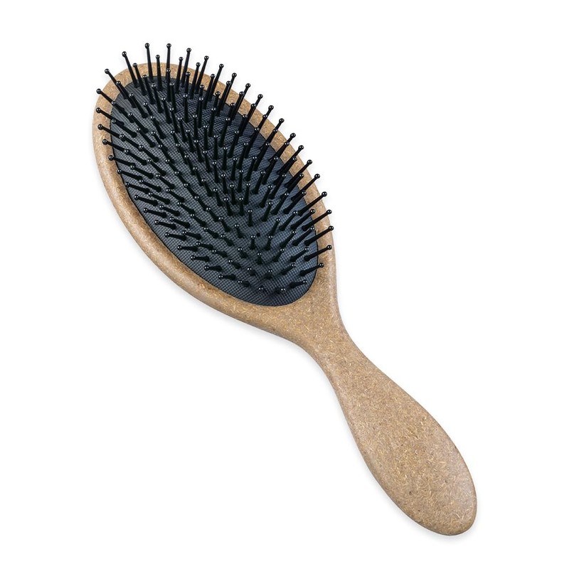 Kai KAI Hair Brush, ECOMONO Cushion Brush, Palm Tree Fiber