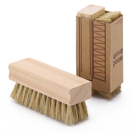 Nail Cleaning Brushes Wood for Fingernails Non-Slip Brush Wooden Nail Brushes 4 Pack