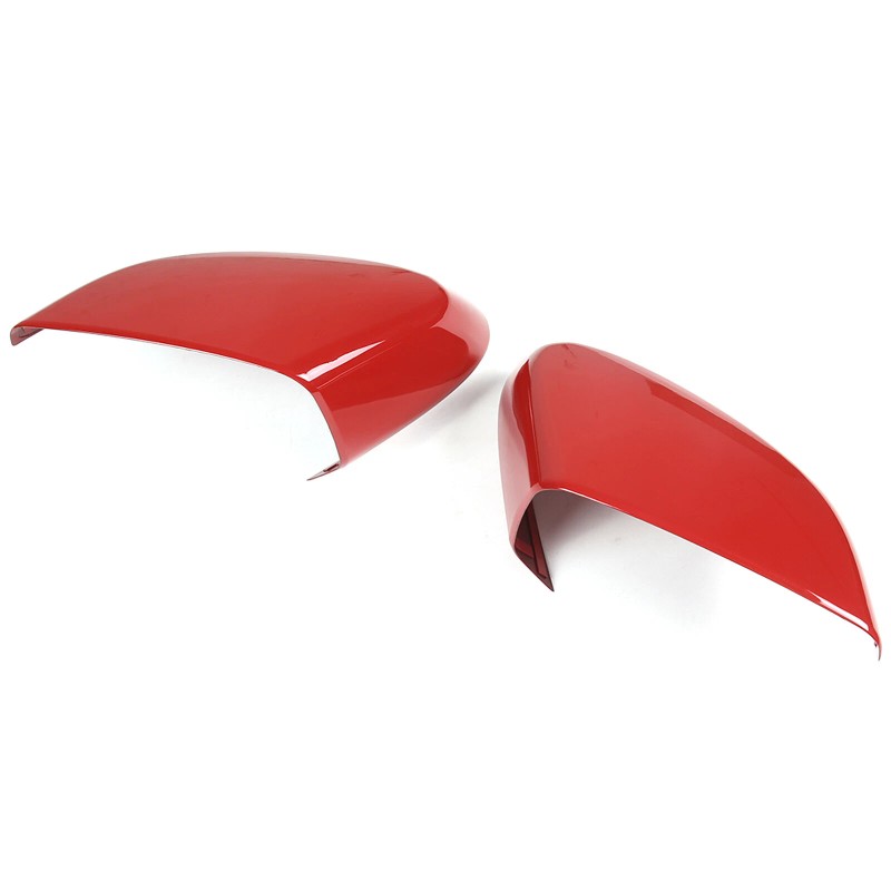 MODY Red ABS Car Exterior Side Mirror decorative Cover Caps