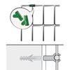 Provence Outillage 06855Attachment for Fence Wall Stickers Green