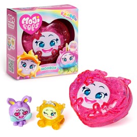 MOJI POPS Rainbow Series - Mojibox Collectible Box with 2 Surprise Mojipops. Each box contains 2 surprise characters and 1 checklist