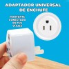 EGTMA Kit De 10 Adaptador De Corriente Internacional Enchufe Univ