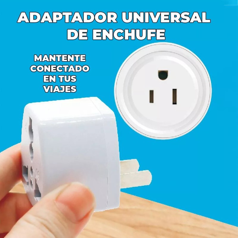 EGTMA Kit De 10 Adaptador De Corriente Internacional Enchufe Univ