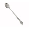 Winco 12-Piece Elegance Iced Teaspoon Set, 18-0 Stainless Steel,Silver