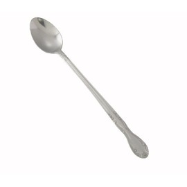 Winco 12-Piece Elegance Iced Teaspoon Set, 18-0 Stainless Steel,Silver