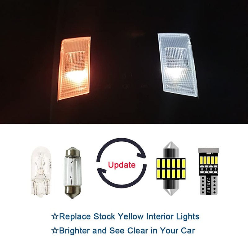 AWALITED 18pcs 4Runner Interior LED Lights Kit Super Bright LED