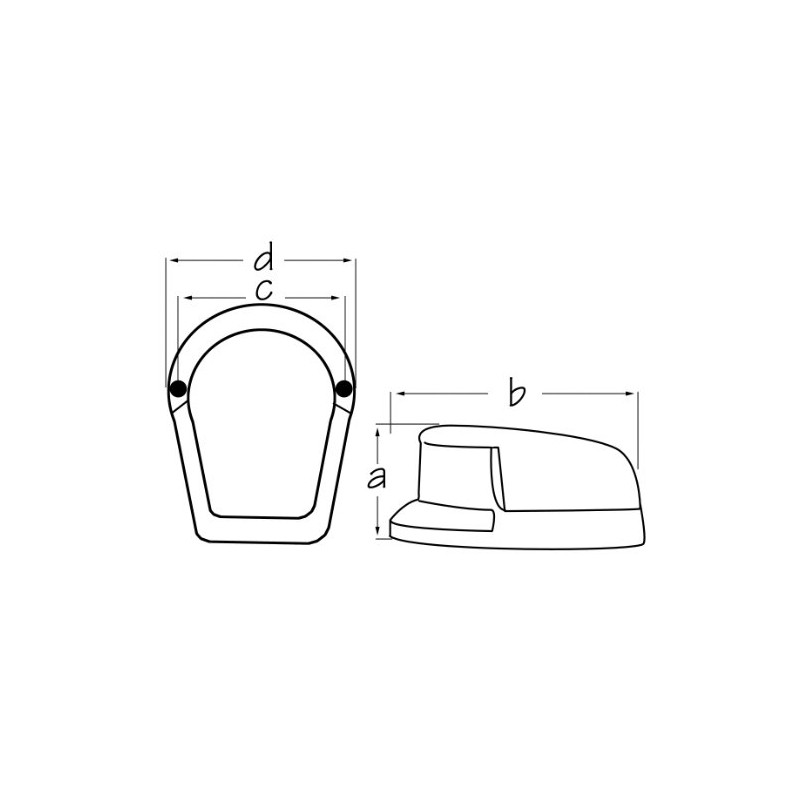 SeaSense Small Bow Light, Combination Bi-Color Black