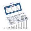 Kozelo 356pcs M4 Socket Head Cap Screws Bolts Nuts Assortment