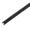 Kalsi Style Ultra Strength Titanium Magnetic Therapy Bracelet, Double Row
