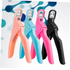 Beavorty Pcs Manicure Scissors U-shaped Nail Cutters Nail Art Tools for Home Professional Use Random