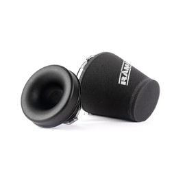 Ramair Performance Universal Air Intake Cone Velocity Stack Included - 76mm ID