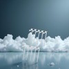10-Pcs Clear Spray Foam Replacement Tubes -with Quick-Connect Nozzles for