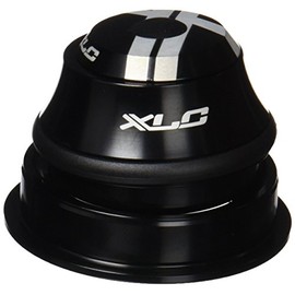 XLC Comp A-Head Accessories HS I07 1 1/8 – 1 1/4 Tapered Semi Integrated Headset Assembly – Black, 2500508000