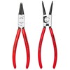 KNIPEX Tools - 2 Piece Circlip Pliers Set (9K008018US)