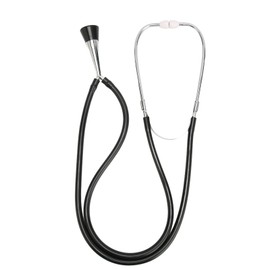 Fetal Stethoscope Monitoring Aluminum Alloy Soft Fetal Heart Stethoscope Black for Pregnant
