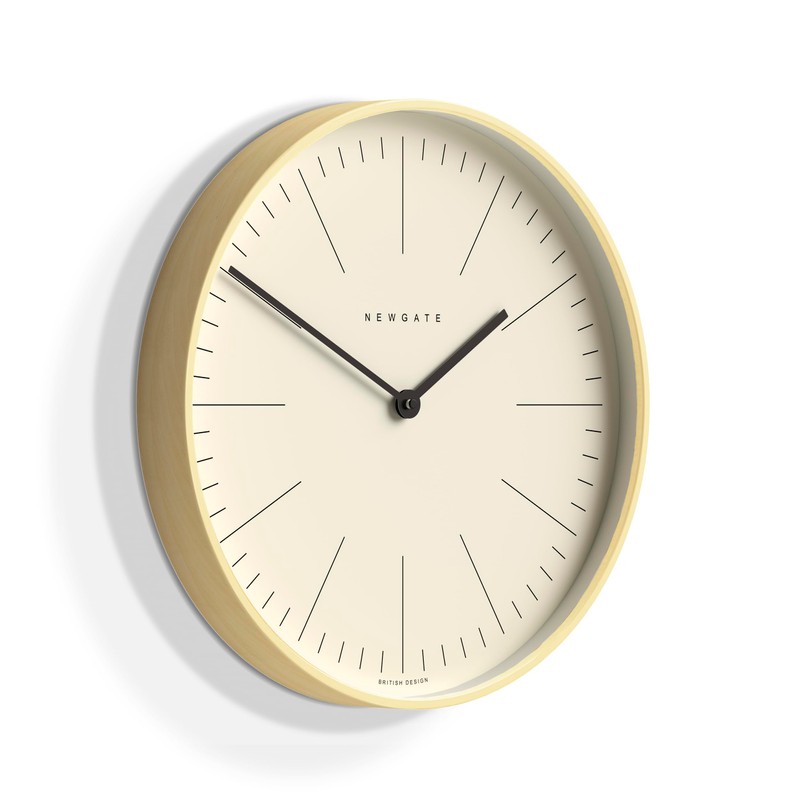 NEWGATE® Mr Clarke Analog Silent Round Wall Clock – Modern