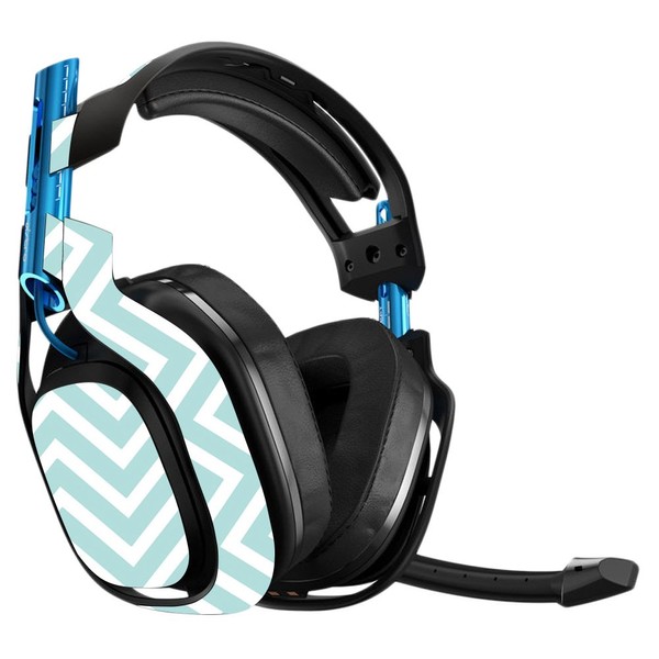 MightySkins Skin Compatible with Astro A50 Gaming Headset - Aqua