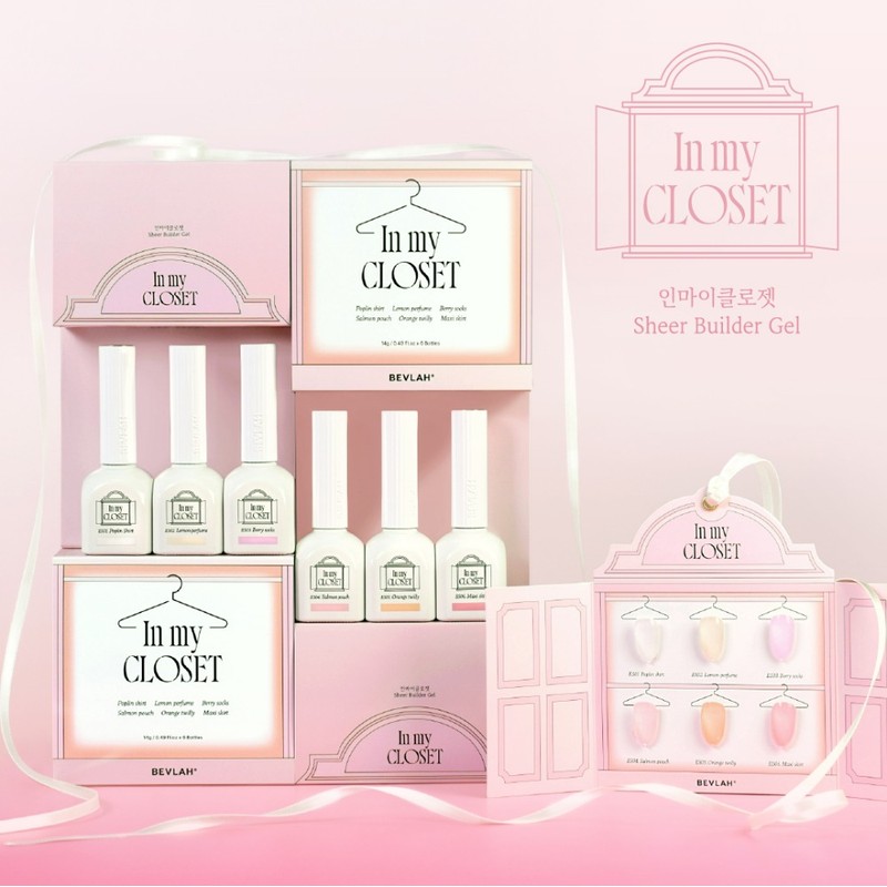 bibla Vibla In My Closet Builder Syrup Gel 6-piece set