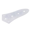 Jazz Bass Control Plate Steel Material with 4 Hole Blank