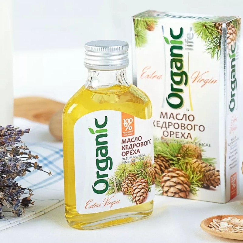 Organic Life Siberian Pine Nut Oil 100 Ml Premium Quality