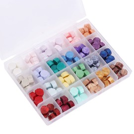 Sealing Wax Beads, 24 Colors, Wax Seal Stamp Beads, Seal Wax, Wax Stamp Seal, Wax Beads for Stamp Seals, Stamp Wax, Wax Seal Beads, Wax Stamp Beads, Wax Seal Wax, Wax Stamp Seals 