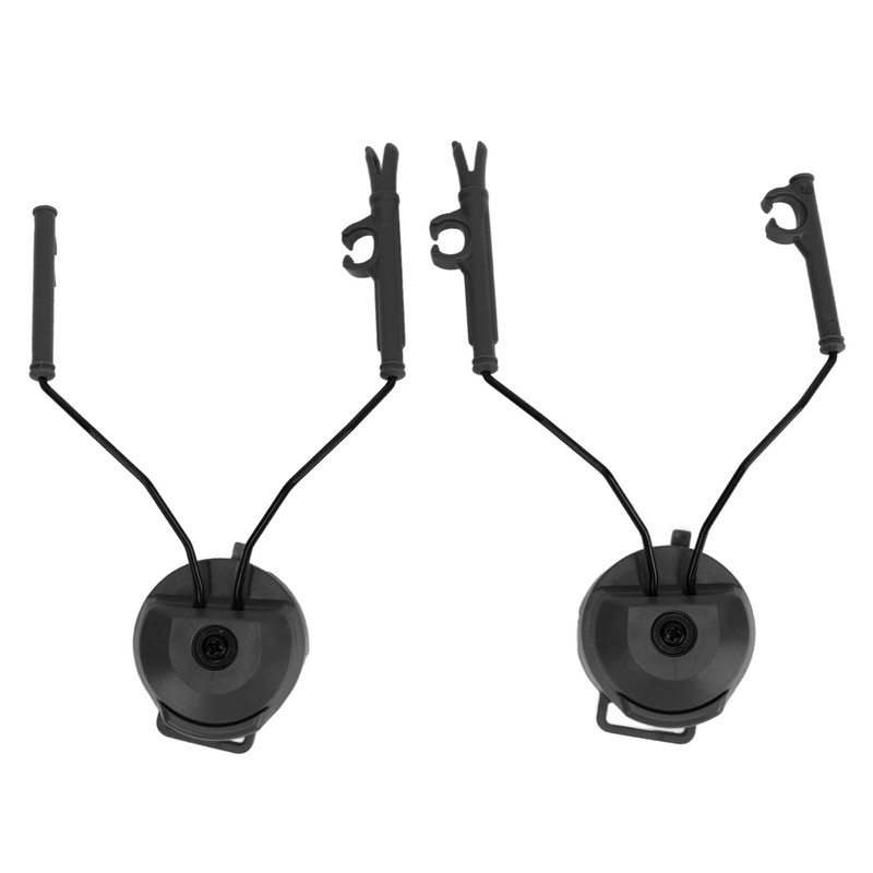 2PCS Headset Helmet Adapter Nylon Helmet Arc Rail Suspension Headset